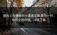 圈内人在拂晓时分遭遇花絮 轰动一时，电鸽全网炸锅，详情了解