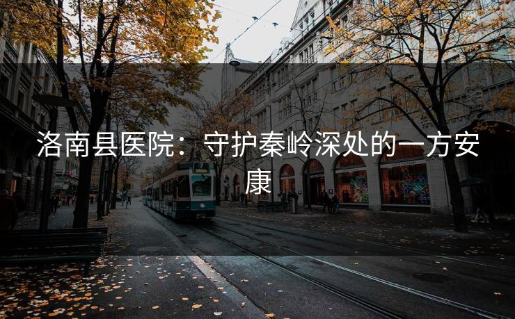 洛南县医院：守护秦岭深处的一方安康